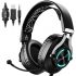 Eksa E800 Gaming Wired Over Ear Headphones With Mic With Noise Cancelling, 50Mm Drivers & Led Light For Pc, Mobile, Laptop, Ps4, Ps5, Xbox One (Blue)