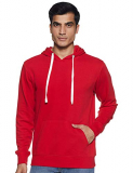 Get In Men’S Cotton Hooded Neck Sweatshirt (Gi-Ss-2_Red_L_Red_L)
