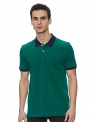 Amazon Brand – Symbol Men’S Solid Regular Polo Shirt (Spk-16_Collegiate Green&Iris Navy S)