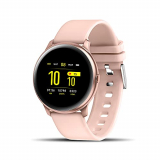 Gionee Stylfit Gsw7 Smartwatch With Spo2 Monitoring, Heart Rate Sensor, Full Touch Control, Remote Camera & Ip67 Water Resistant (Mimi Pink), Regular