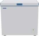 Blue Star Chf200 Single Door Deep Freezer (192 Ltrs, White)