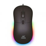 Ant Esports Gm40 Wired Optical Gaming Mouse With Rgb Led, Lightweight And Ergonomic Design, Dpi Upto 2400, Compatible With Windows And Mac