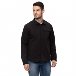 Kenneth Cole Men’S Black Solid Regular Fit Woven Jacket
