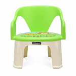 Nilkamal Pups Kids Chair (Green), 35 * 36 * 38 Cm