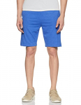 Amazon Brand – Symbol Men’S Relaxed Shorts (Tsh17-05C_Blue Melange_Medium_Blue Melange_Medium)