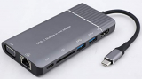Hoc Techologies Ht-Hvau32Lsp Type-C Multi Functional Adapter 8 In 1