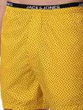 Jack & Jones Men’S Printed Boxers (2114470002_Golden Yellow_Medium)