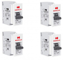 Havells Coral 32A Single Pole Mini Mcb (White, Pack Of 4)