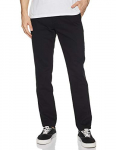 Amazon Brand – House & Shields Men’S Straight Fit Casual Trousers (Hsct-To-001_Black_30W X 31L)