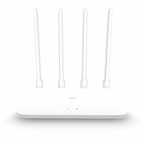 Mi 4A Dualband Gigabit Upto 1200Mbps Speed Router| 2.4Ghz & 5Ghz Frequency | 128Mb Ram | Dualcore 4 Thread Cpu|4 Omni Directional Antenna|Mi Wi-Fi App-Parental Control & Anti Hacking|Repeater