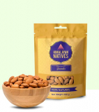 Himalayan Natives 100% Natural Almonds, Raw Almonds, Badam Dryfruit, 200G