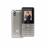 Iair Basic Feature Dual Sim Mobile Phone With 2800Mah Battery, 1.77 Inch Display Screen, 0.8 Mp Camera With Big Led Torch (Iairfpd12, Grey)