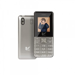 Iair Basic Feature Dual Sim Mobile Phone With 2800Mah Battery, 1.77 Inch Display Screen, 0.8 Mp Camera With Big Led Torch (Iairfpd12, Grey)
