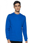 Van Heusen Sport Men’S Cotton Sweatshirt (Vssturgfb31362_Blue_M)