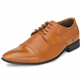 Nubeno Men Tan Formal Shoes-7 Uk (41 Eu) (10012)