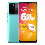 Tecno Spark 8C Turquoise Cyan (3Gb+64Gb) | Upto 6Gb Ram |90Hz Refresh Rate |6.6″ Hd+ Display | 5000Mah |13Mp Dual Camera| Ipx2 Splash Resistant