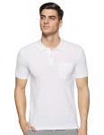 Macroman M-Series Men’S Solid Regular Fit T-Shirt (9303P_White Medium)