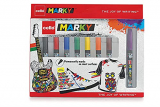 Cello Marky Permanent Markers (Pack Of 8 – Assorted) | 8 Vivid Ink Colours | Markers For Project And Decoration Purpose