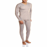 Rupa Thermocot Men’S Cotton Thermal Set (8903978490366_Agni V-N F-S – Trouser Set -Oe – 75_Brown)